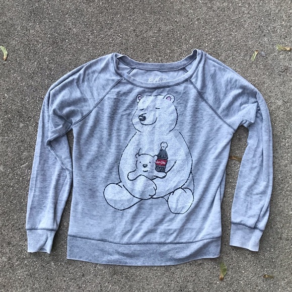 Sweet Vintage polar bear Coca Cola crewneck - Picture 5 of 9
